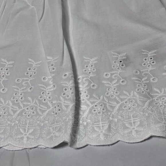 Oshkosh baby B’gosh Long Sleeve Floral Eyelet Top Blouse 3 Months BOHO White NWT - Picture 6 of 11